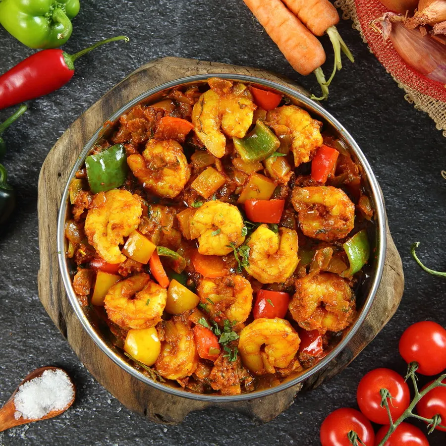 Shrimp Hamsa