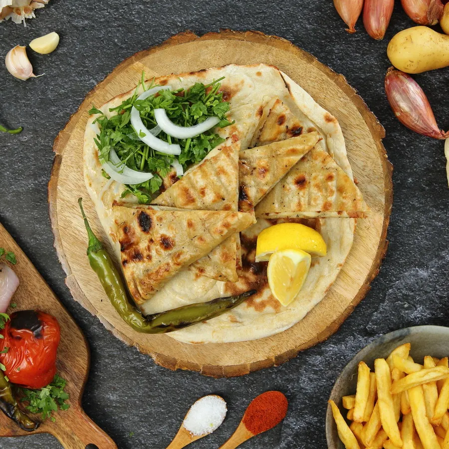 Arayes meat