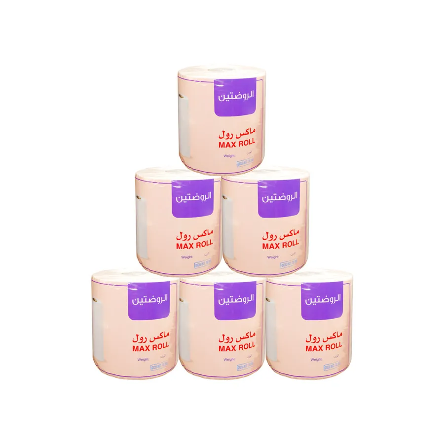 CARTON 6 PCS AL RAWDATEN TISSUE ROLL 700 gm