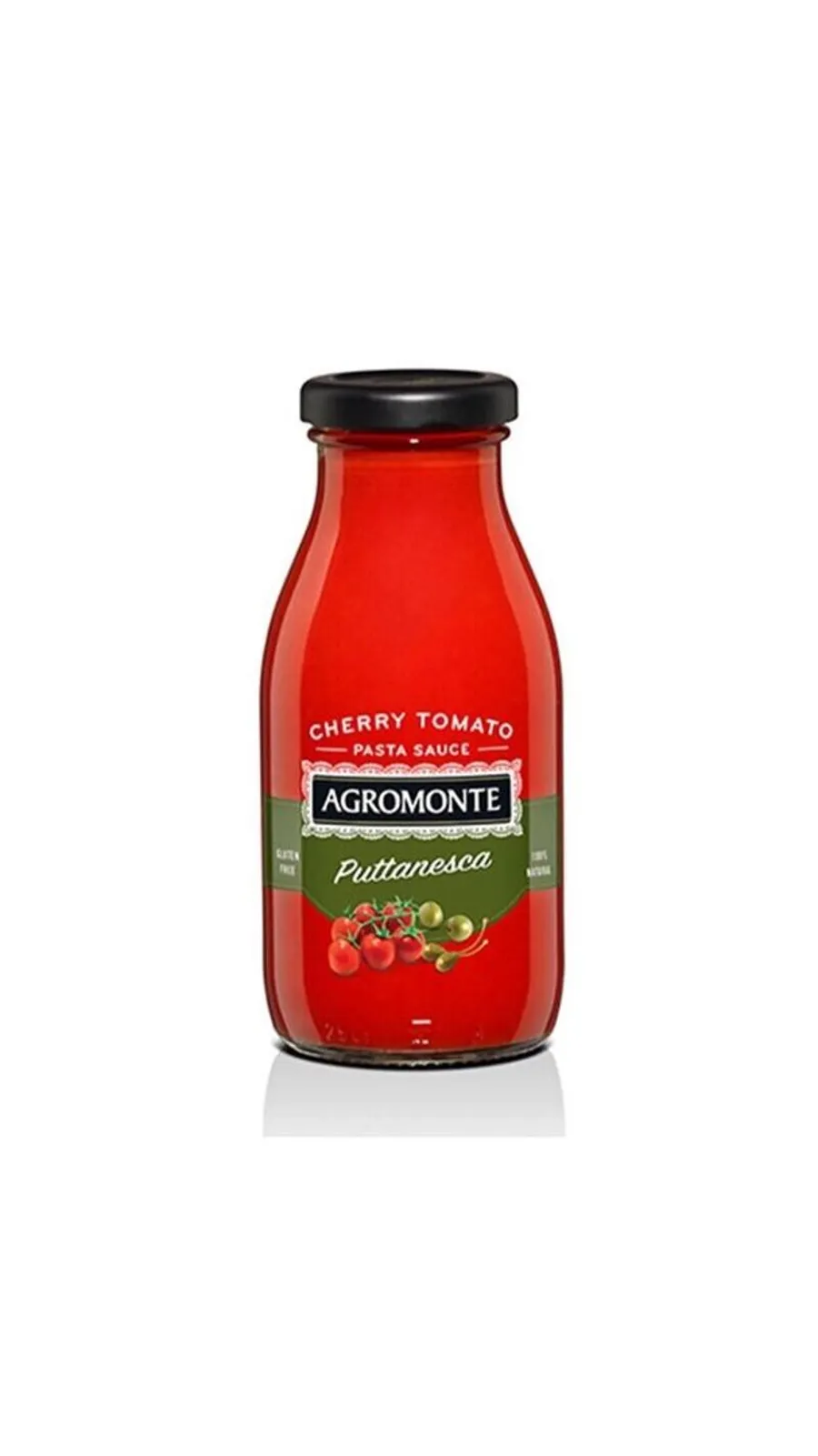 Puttanesca pasta sauce , green olives and capers