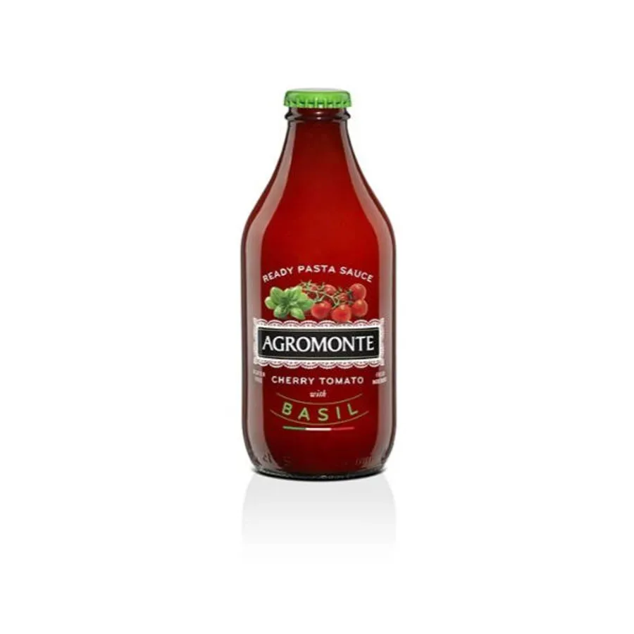 Cherry tomato pasta sauce with basil