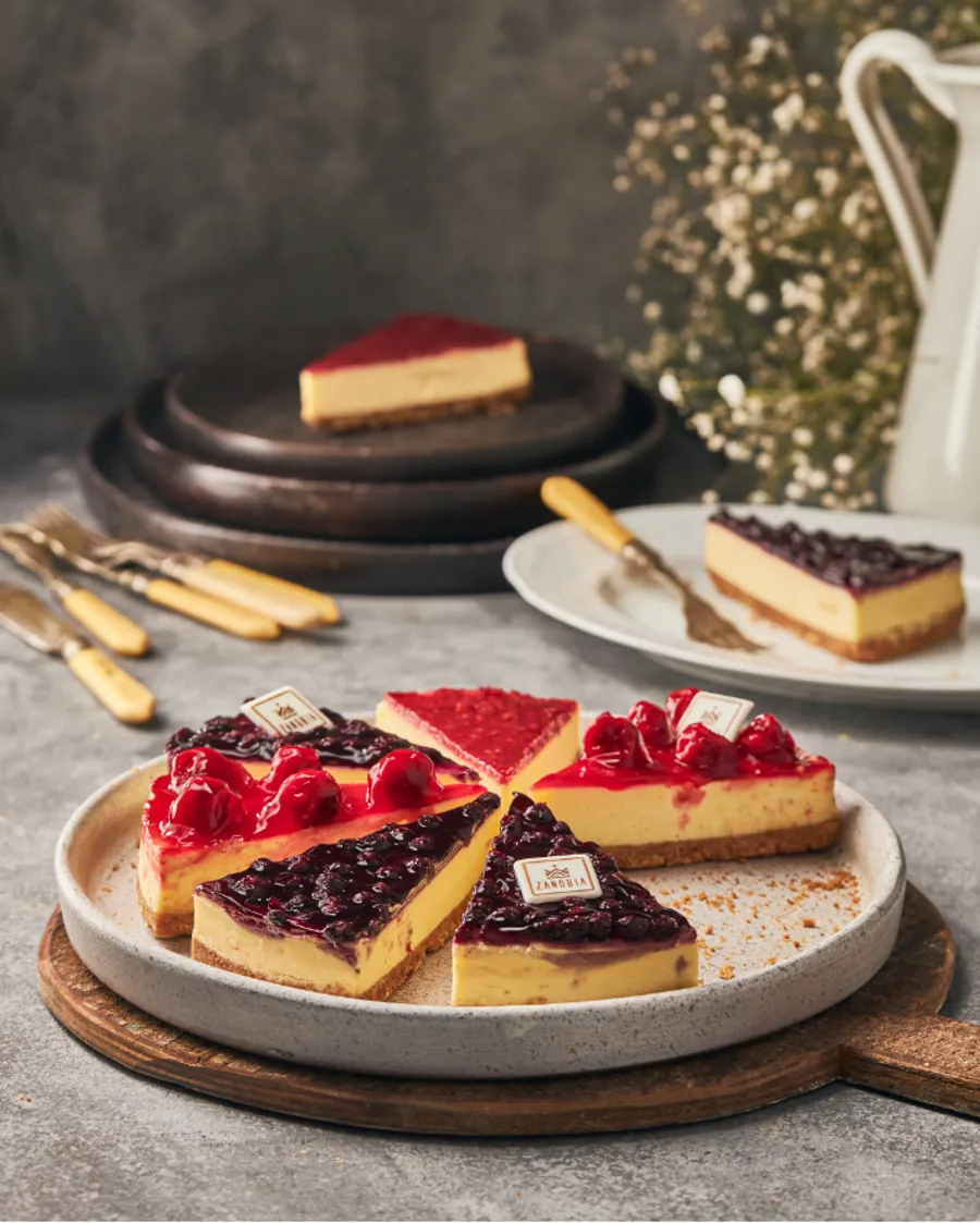 Cheese cake Raspberry.