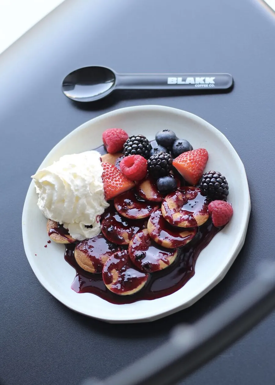 Four Berries Pancakes