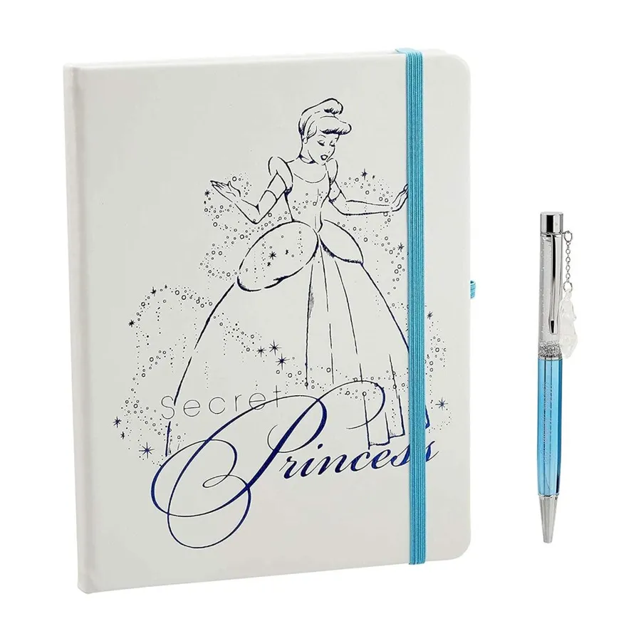 Cinderella Anniversary Notebook & Pen - Secret Princess