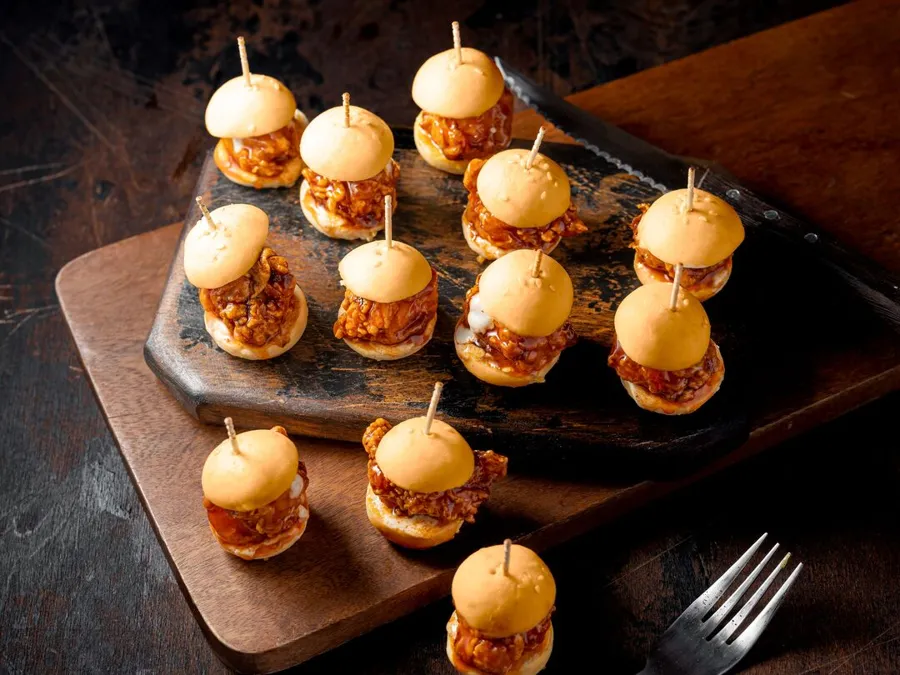 Mini Maple Buffalo Chicken