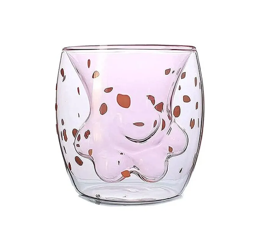 Cats Paw Glass Cup