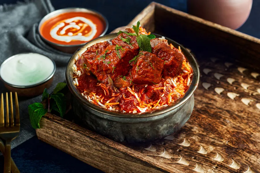 Short Rib Biryani