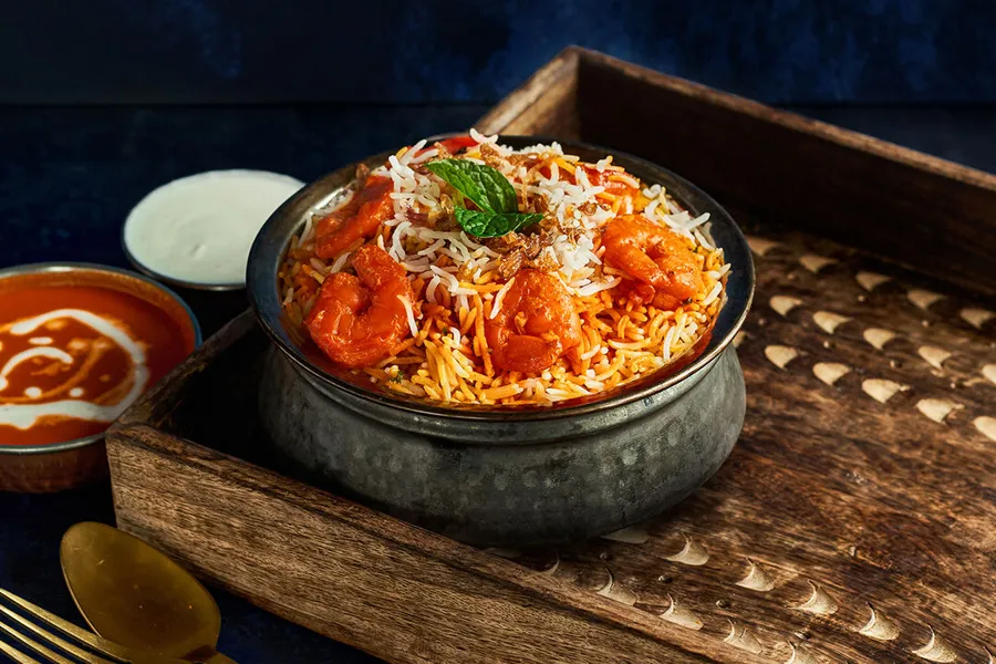 Shrimp Biryani