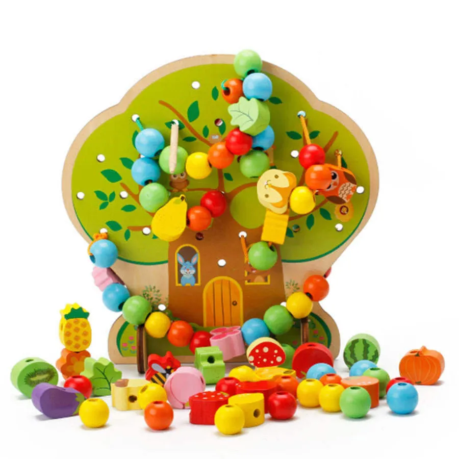 Wooden fruits & Veg. lacing board