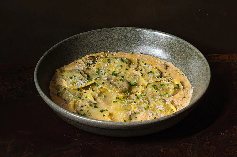Mushroom Ravioli