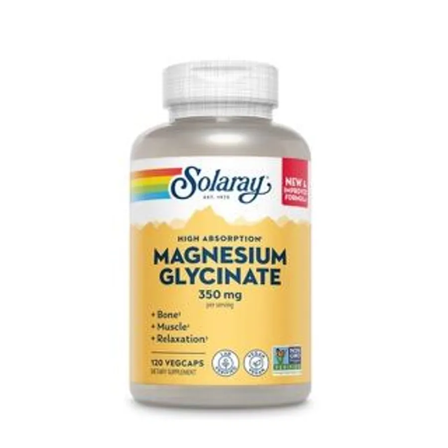 Solaray Magnesium glycinate 350 mg, 120vcap