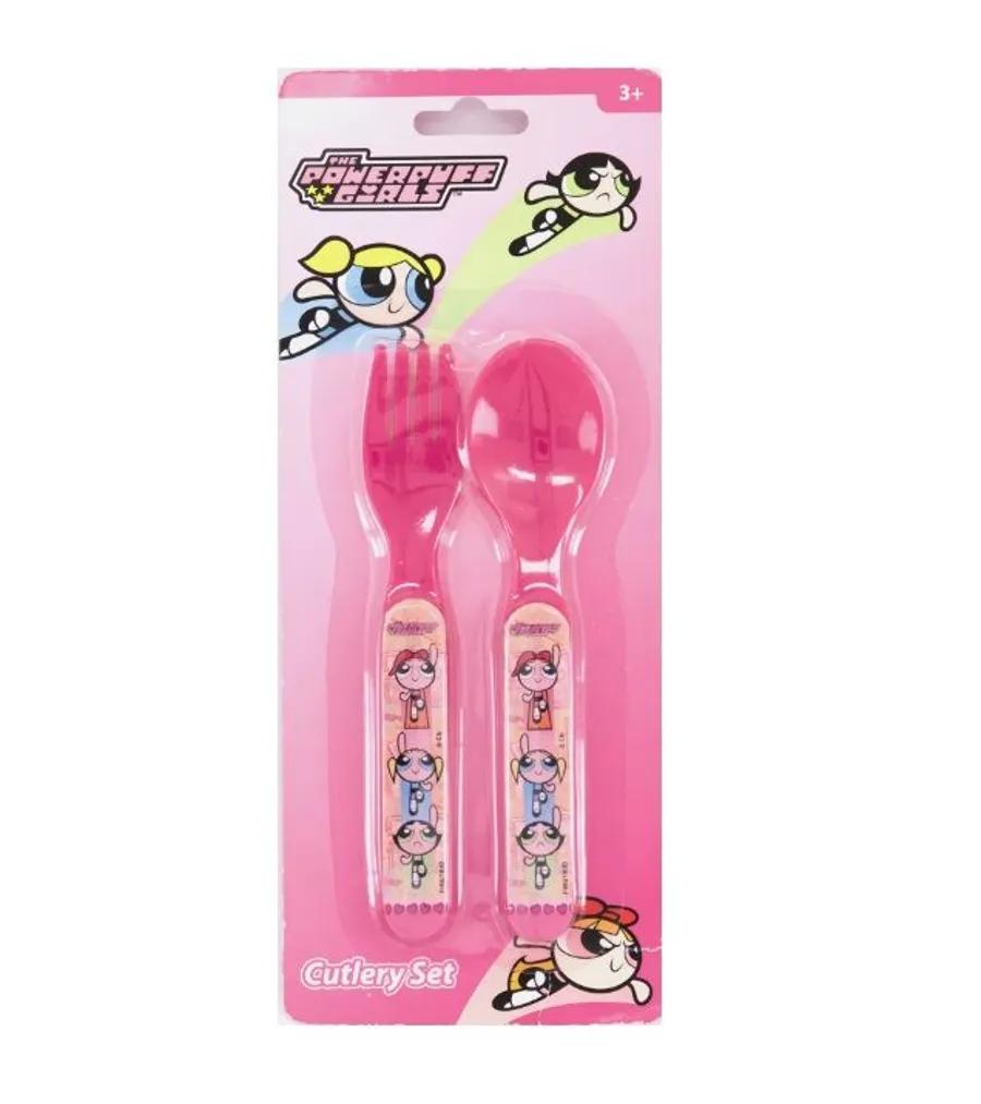 The Powerpuff Girls 2 PCS Cutlery Set
