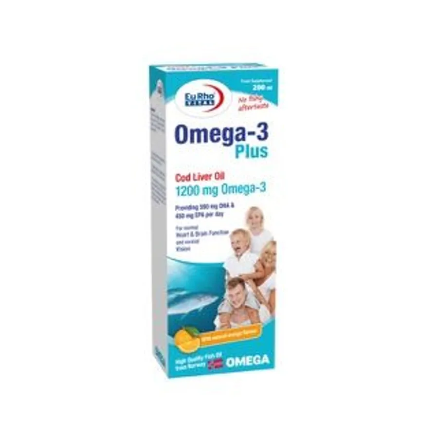 EuRho Vital Omega-3 1200 Plus , 200ml