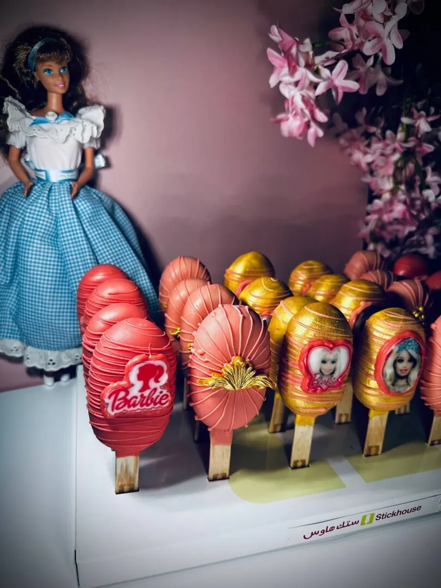 Cake stick Barbie Box