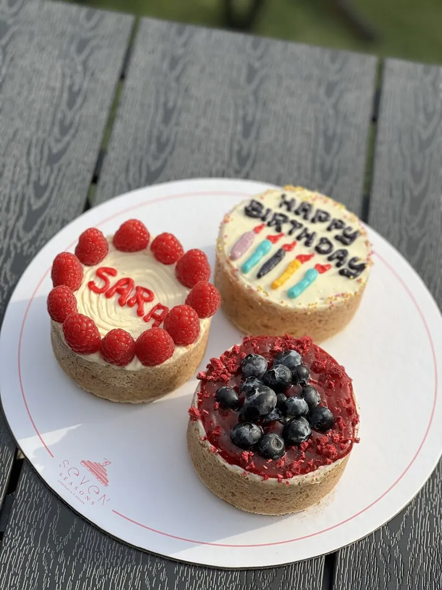 3 Mini Chesse Cake