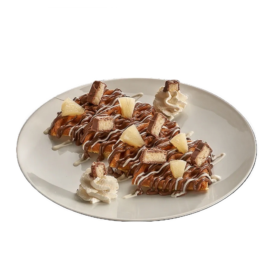 Pinacolada Belgian Waffle -Enjoy It