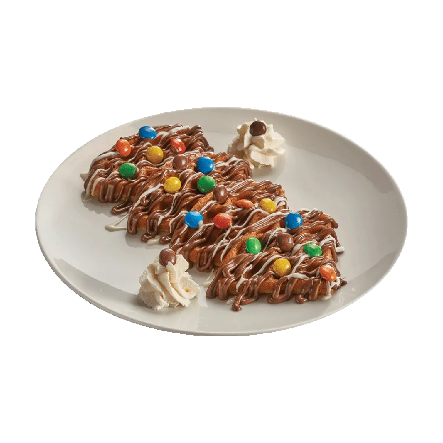 M&M's Belgian Waffle - Enjoy it