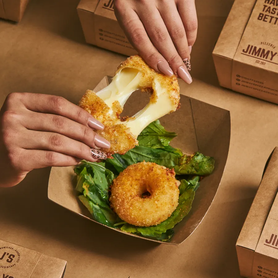 FRIED MOZZARELLA DONUT