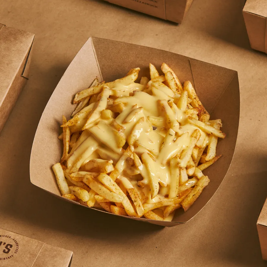 MELTED. CHEESE FRIES