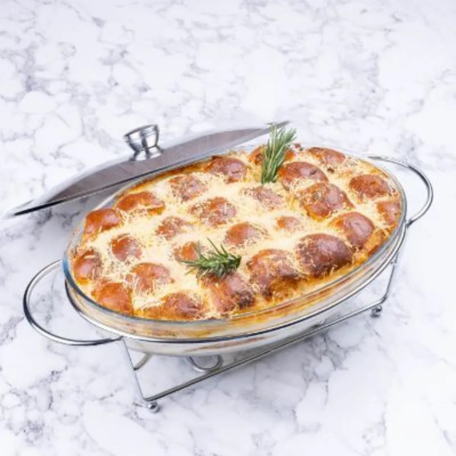 Brioche with Chicken & Cream