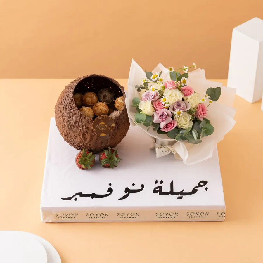 Truffles & Flowers Board