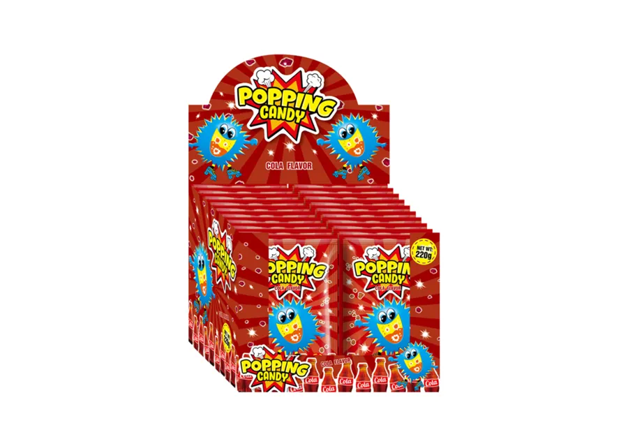 Popping Candy with Cola Flavor 5.5g x 40 Pieces