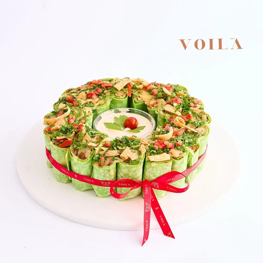 Mix Shawarma Rolls Plate