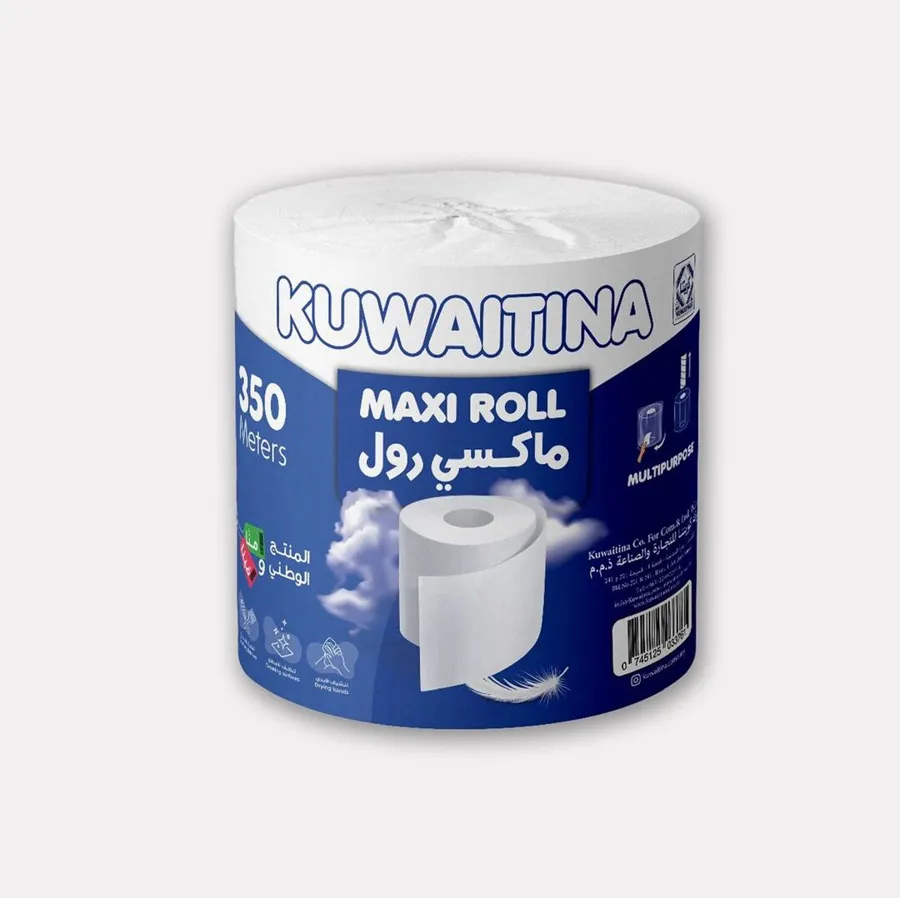 TISSUE MAXI ROLL 350 METERS - KUWAITINA