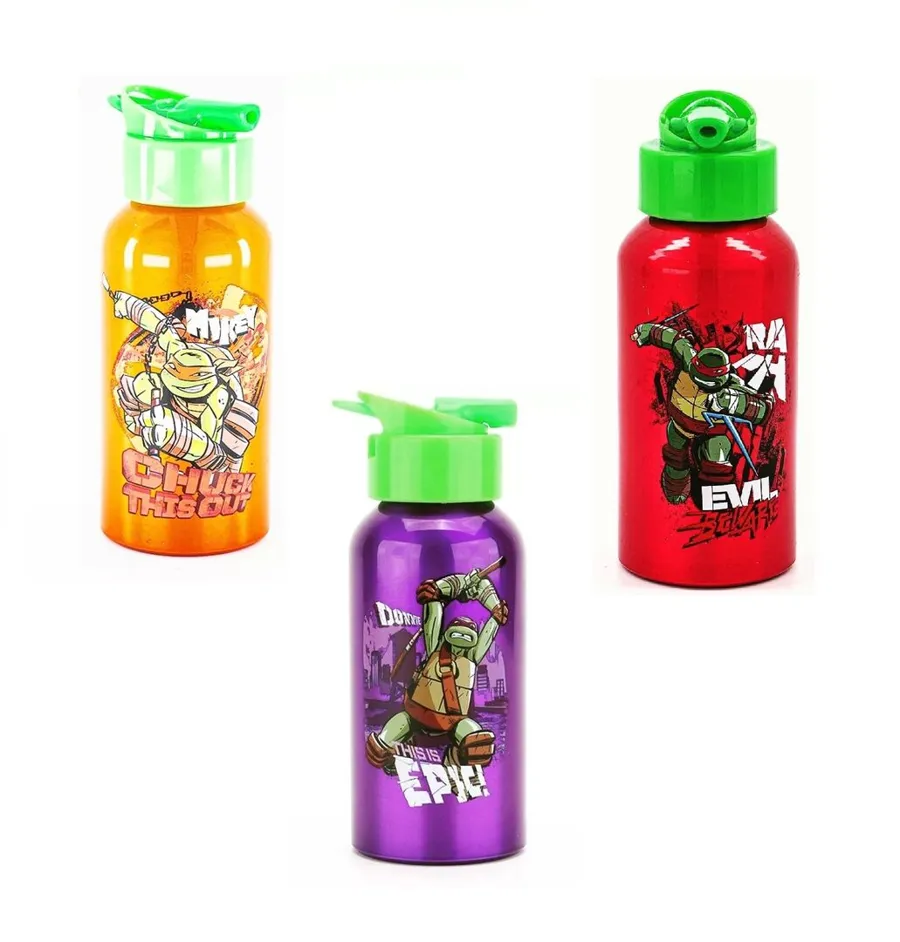 Ninja Turtle Metal Water Bottles
