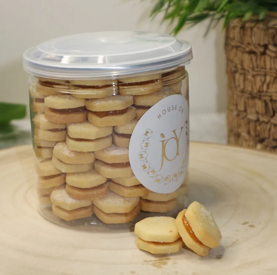 Apricot Petitfour Jar