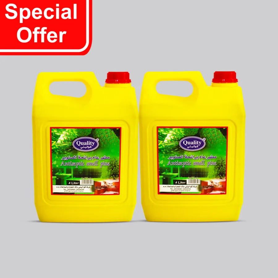 OFFER 2 PCS ( QUALITY ANTISEPTIC LIQUID 4 ltr )