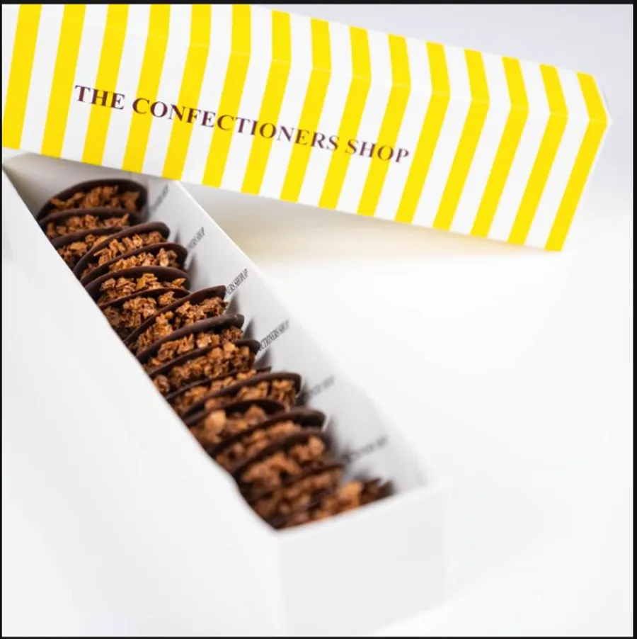 Confectioners crunchy barks