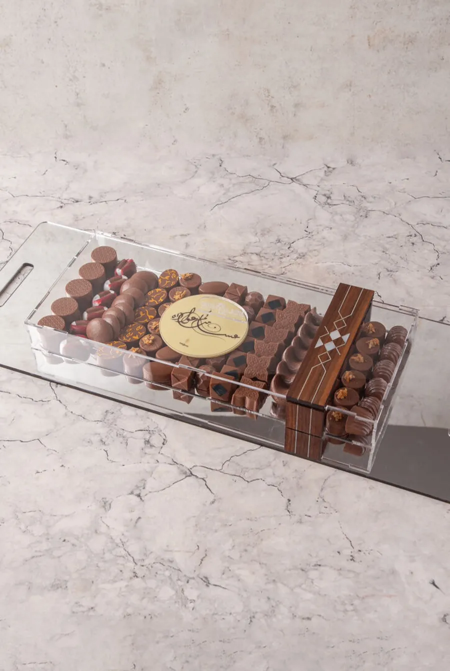 Sliver wood tray 2024