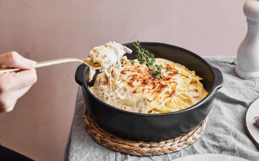 Baked Chicken Fettuccini