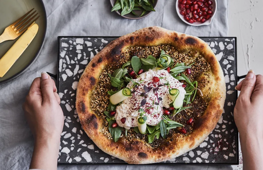 Zaatar & Burrata Cheese