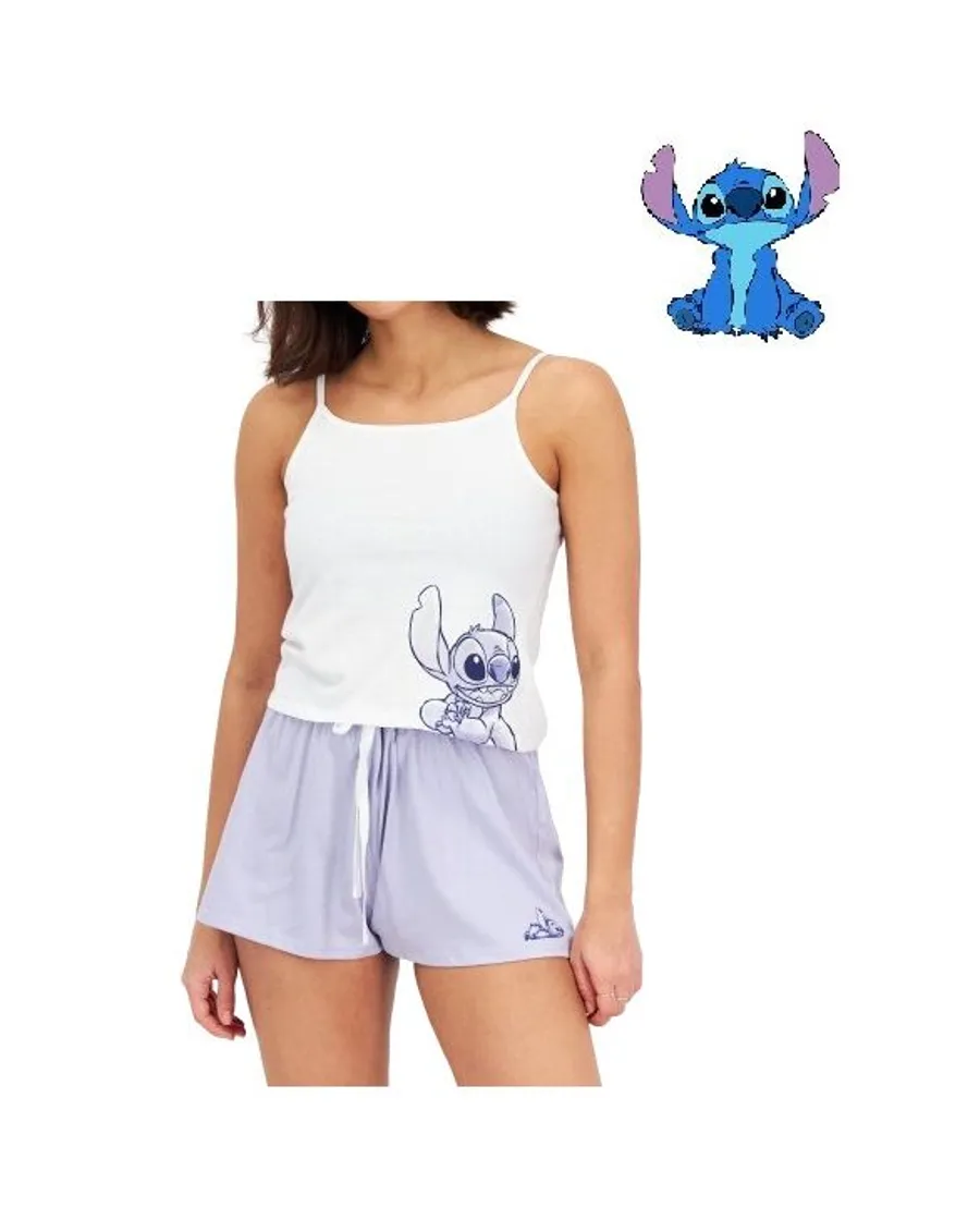 Stitch Tank Top & Shorts Set