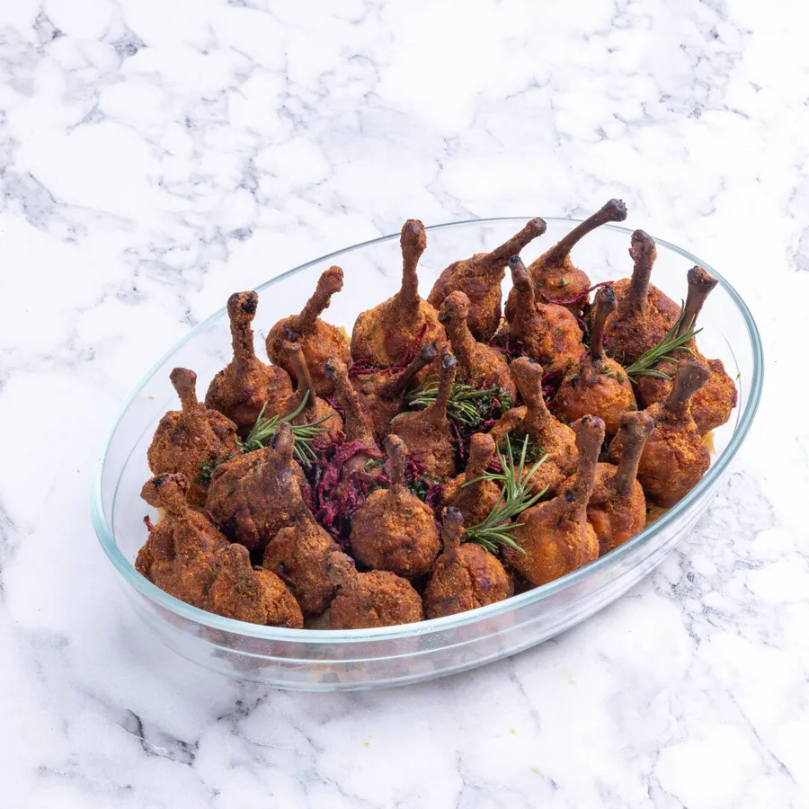 Chicken Lollipop Pyrex