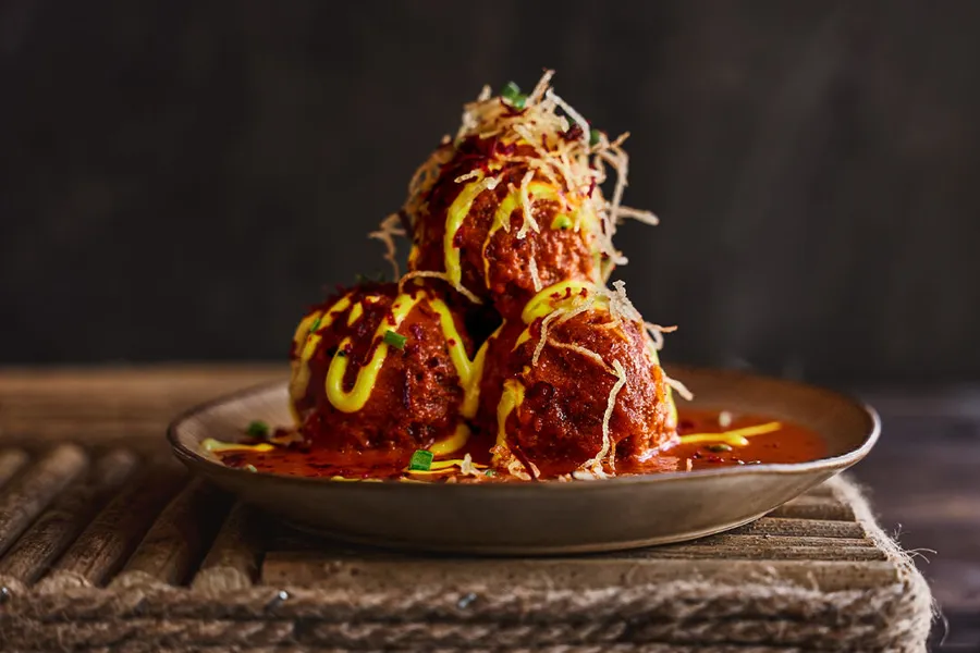 Chicken Biryani Balls