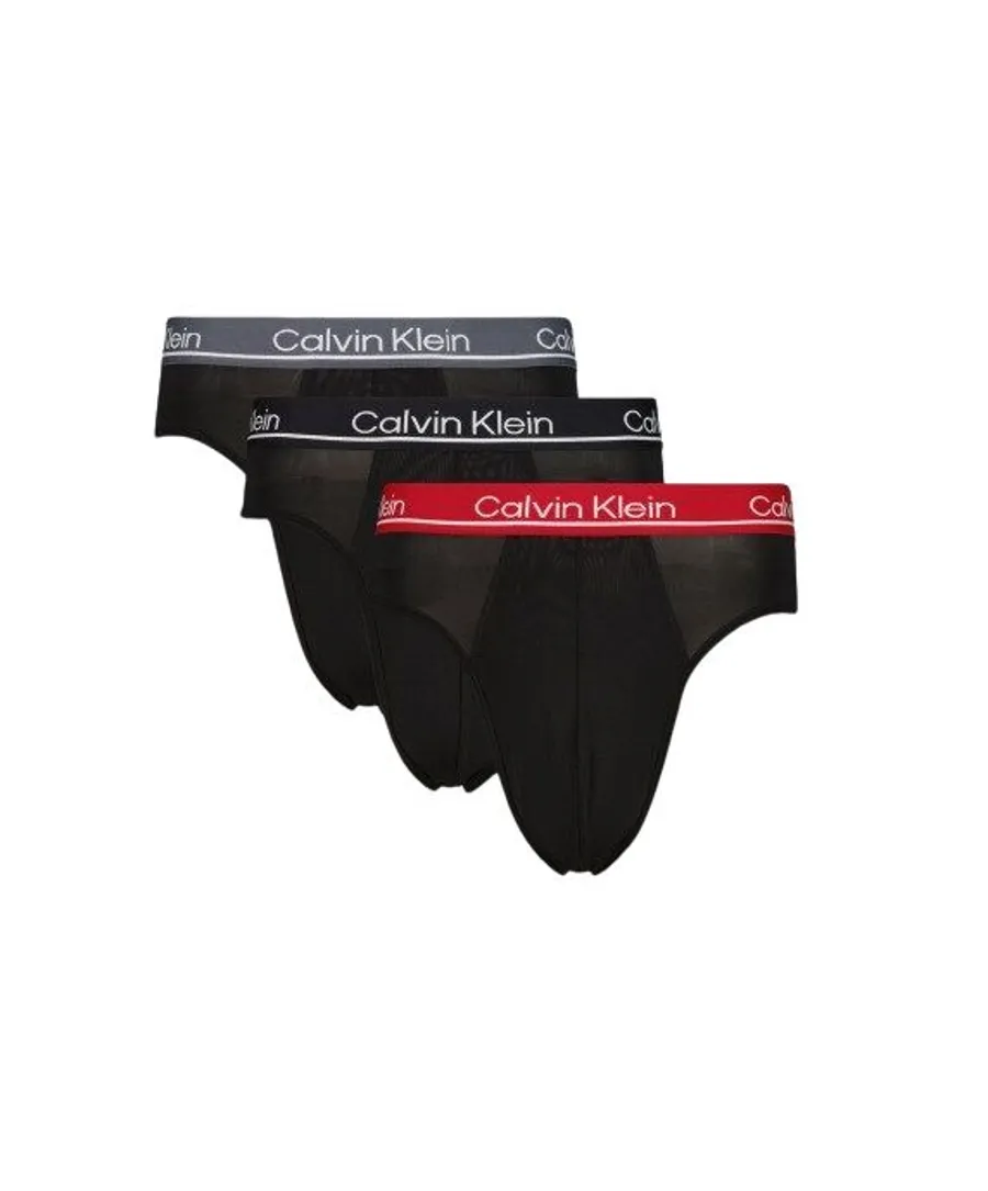 Calvin Klein Men 3 Pack Microfiber Hip Brief