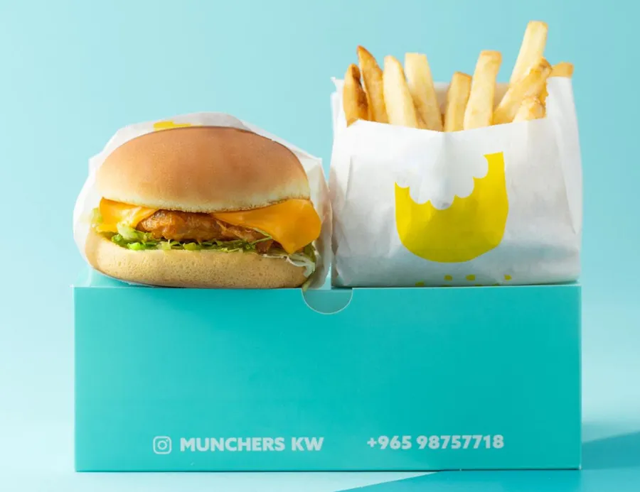 Muncho’s Chicken Burger Meal