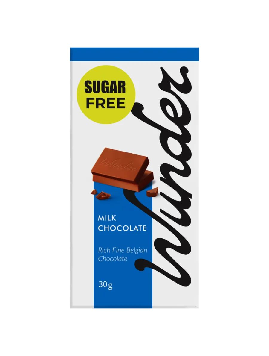Milk belgian chocolate sugar free