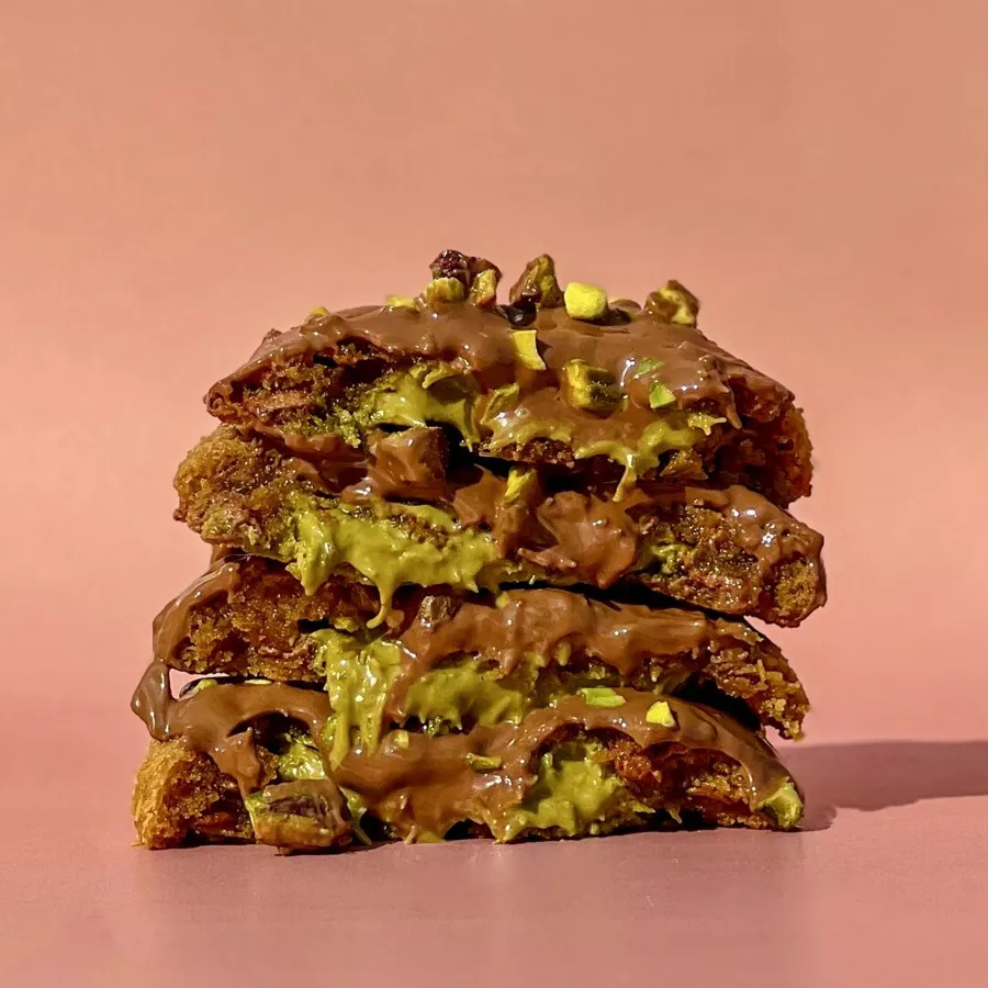 Pistachio Kunafa Cookie