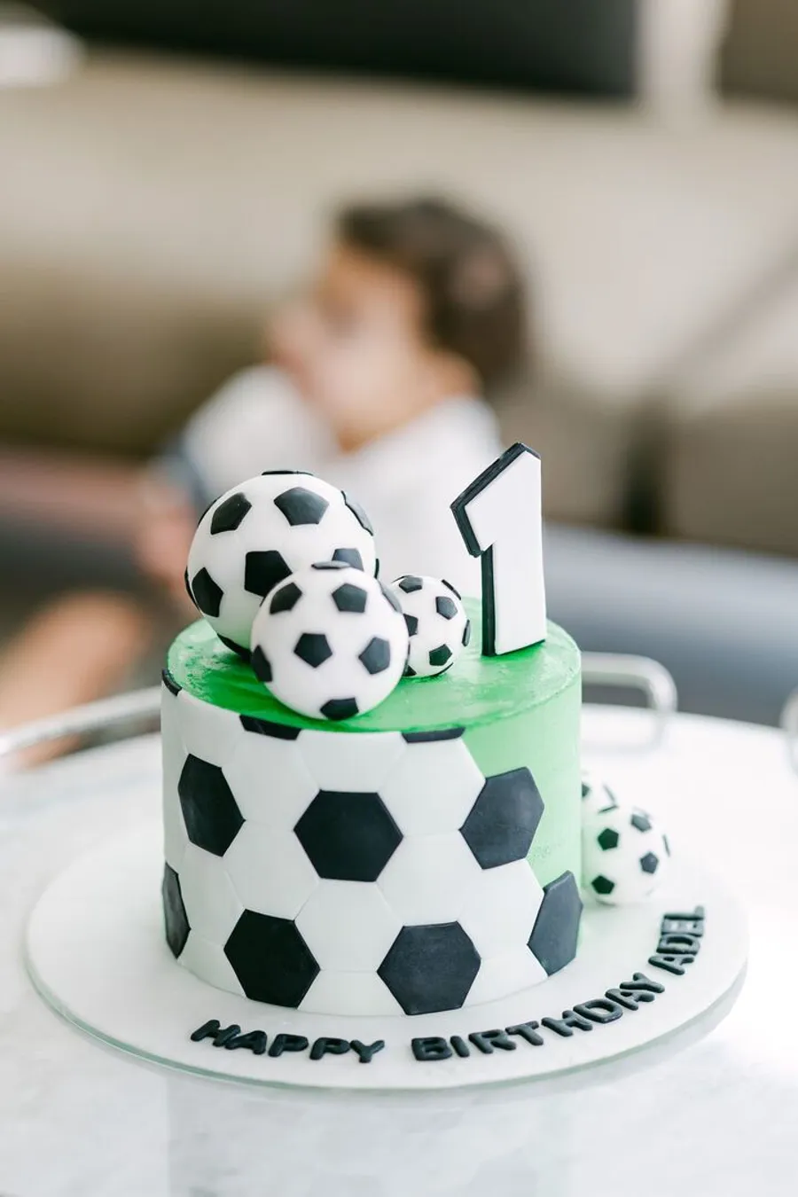 Soccer Ball Cake