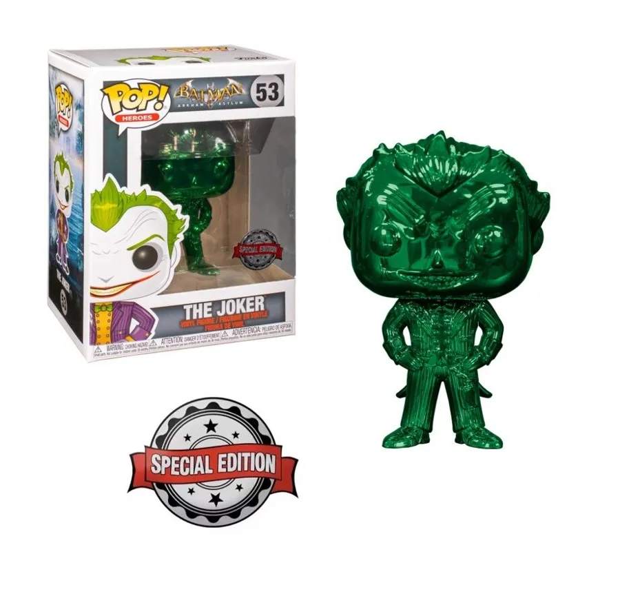 Funko POP! The Joker Green Chrome Special Edition Figure