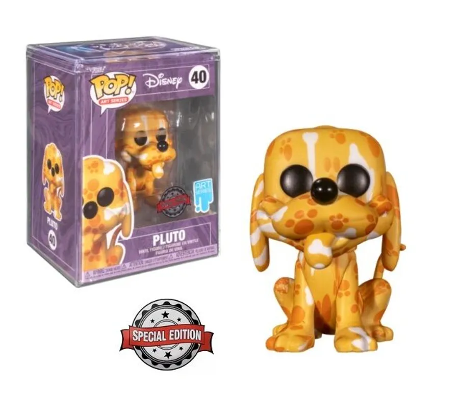 Funko POP! Disney Pluto Special Edition Figure - Art Series