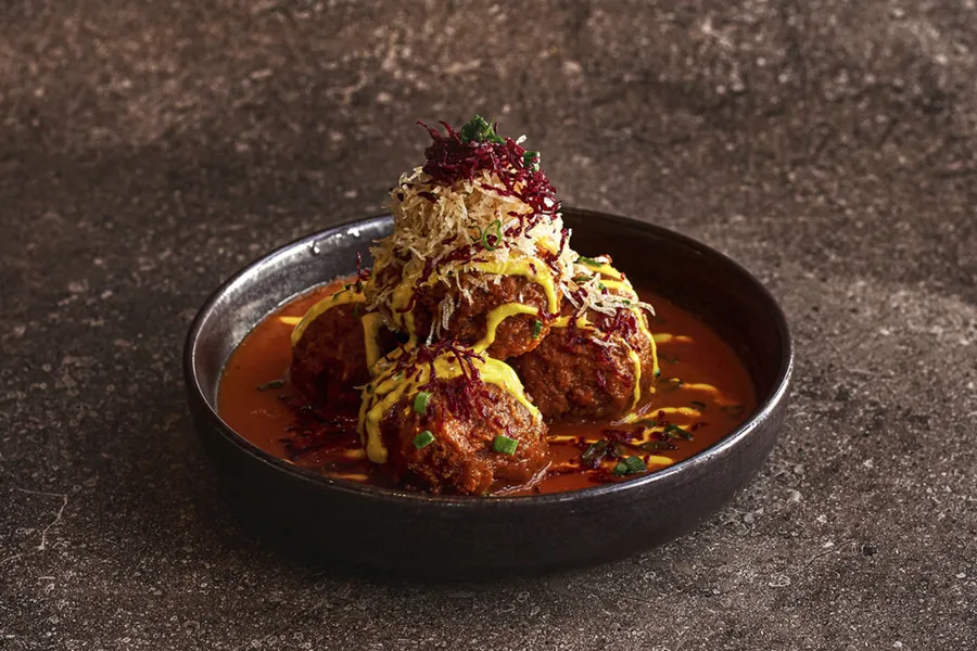 Bangalore Biryani Balls with Chicken