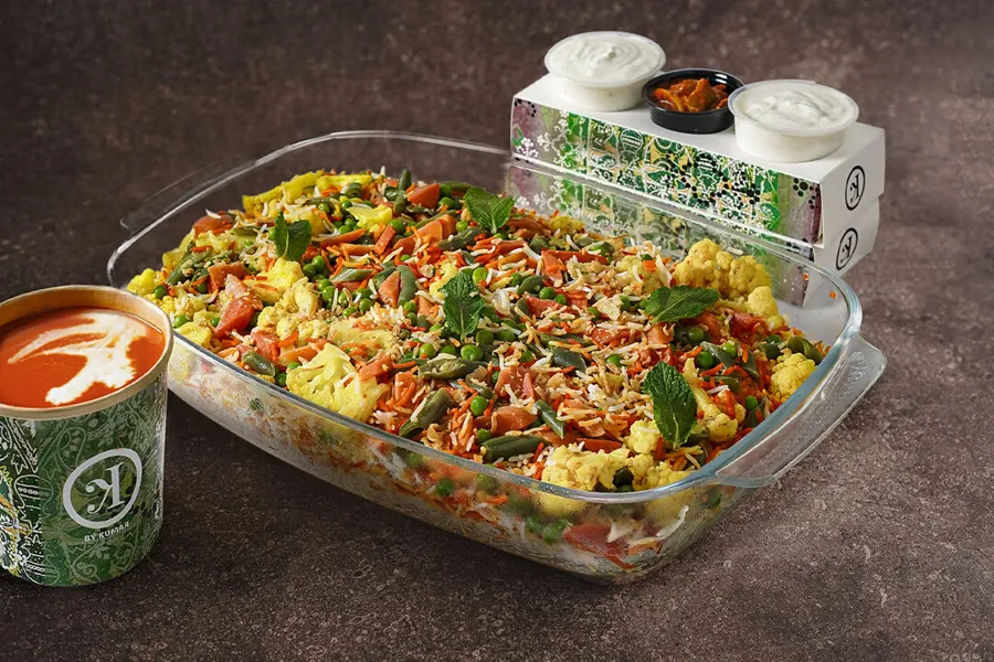 Vegetable Biryani (4 Persons)