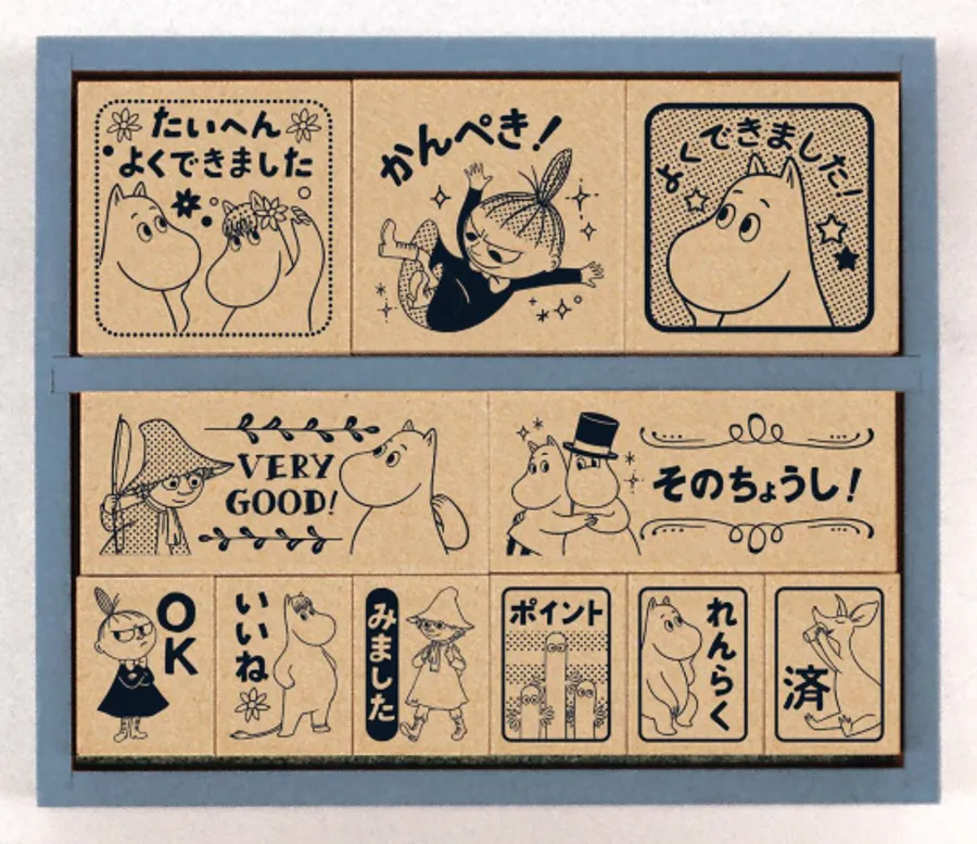 Moomin stamp set