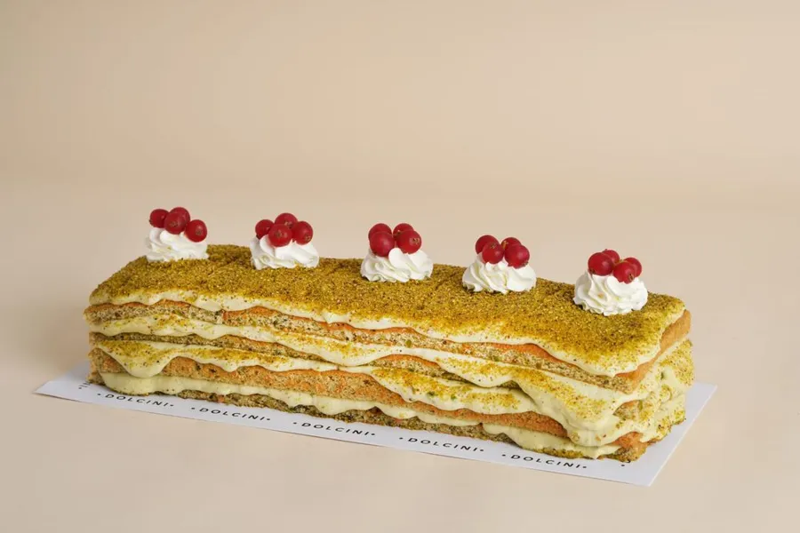 Gathering Pistachio Honey Cake