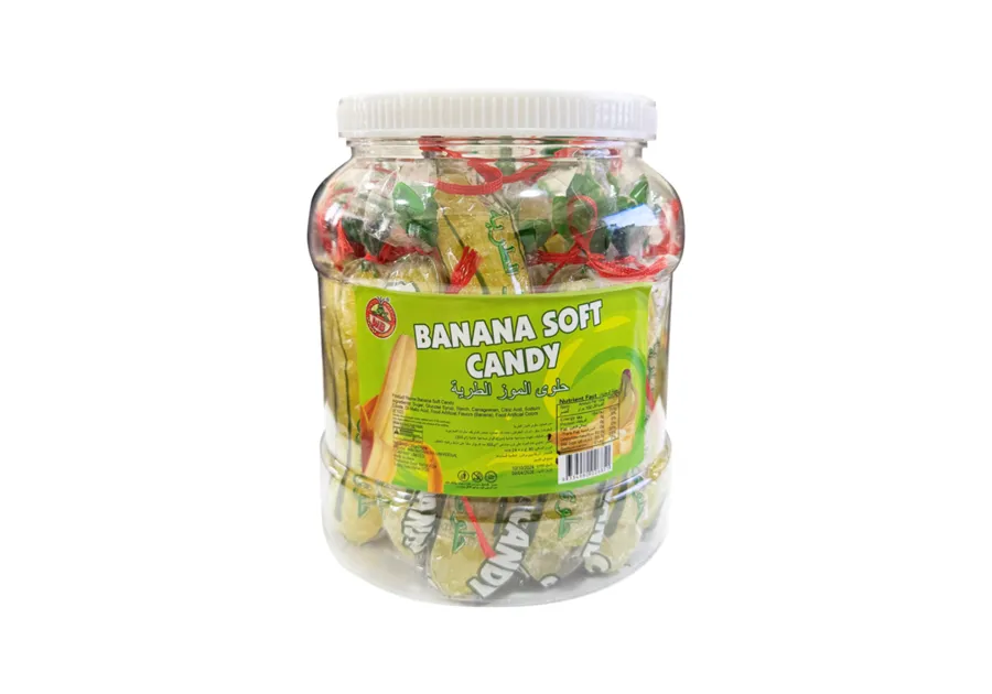 Banana Soft Candy 30g x 24 Pieces